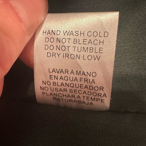 NWT AUREUM THE LABEL HUNTER GREEN DRAWSTRING BUTTON UP DRESS - Size M SKU:491 - Picture 8 of 8